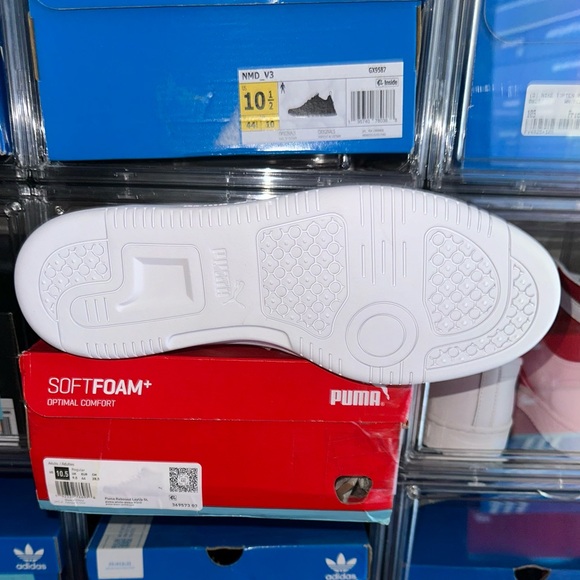 Puma Rebound Layup Mids Men’s Size 10.5 White New - Picture 5 of 5